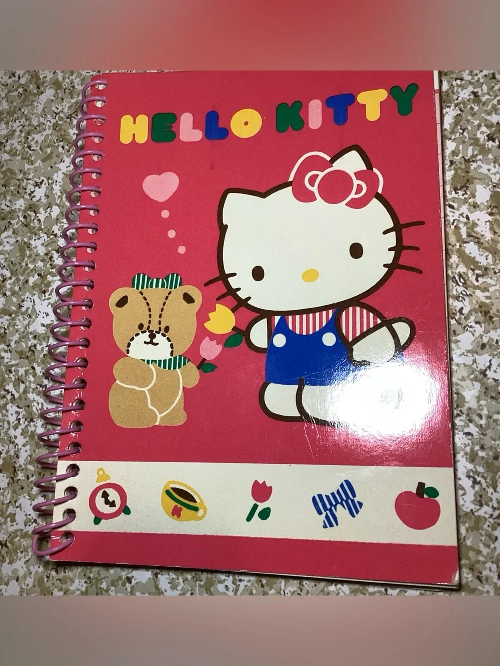 Lot of 2 Vintage Sanrio Hello Kitty Memo Notebooks